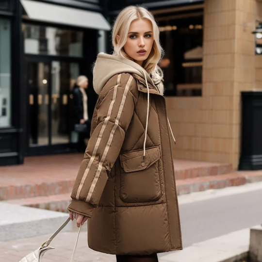 EB | Steppmantel Stil und Wärme