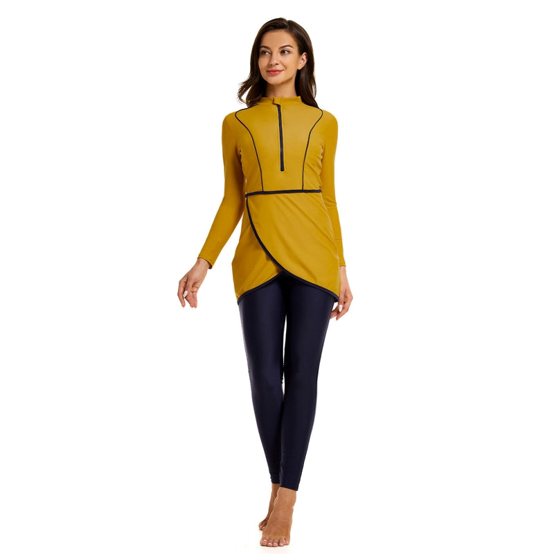 EB | 3 Teile Set Halal Bademode Badeanzug Burkini Badeoutfit