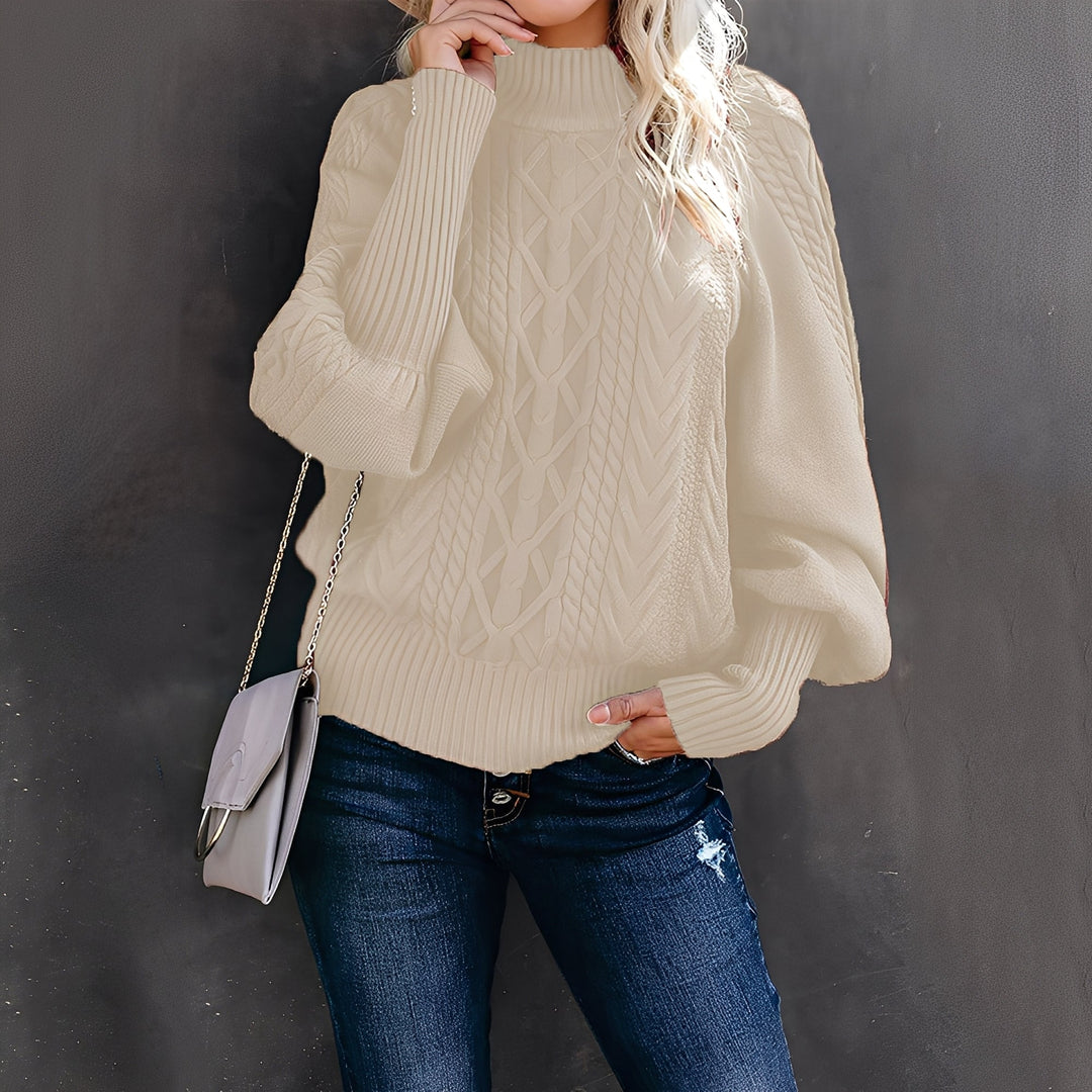 EB | Eleganter, Lässiger Damen-Rollkragenpullover