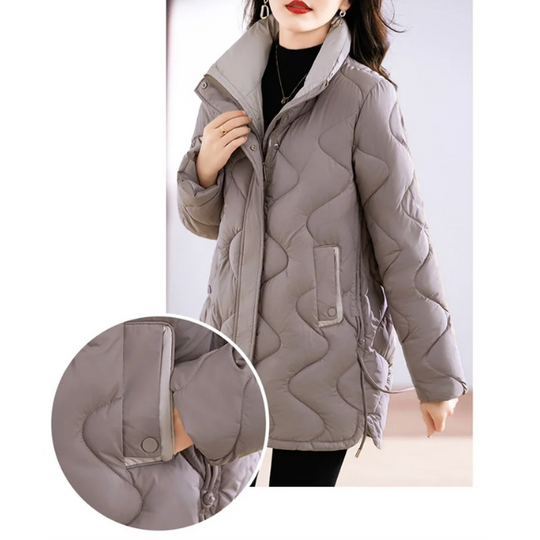 EB | Elegante gesteppte Jacke mit Stehkragen für einen Smart-Look Ideal für Herbst/Winter