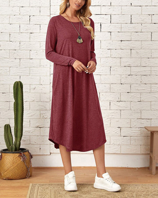 EB | Lockeres Kleid mit Taschen