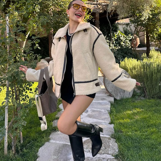 EB | Teddyjacke mit Gemütlichem Futter