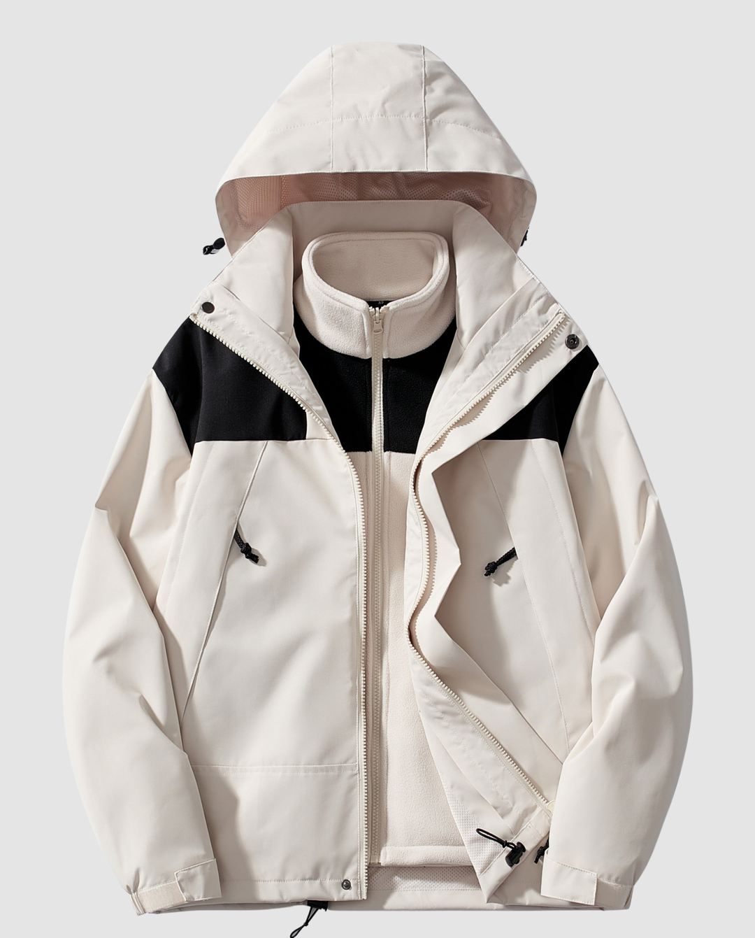 Warme Damen Winterjacke Fleece | EB