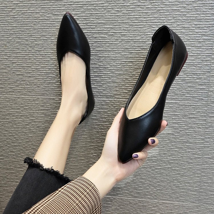 Damen elegante spitze Ballerinas EB