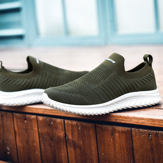 Damen Stretch-Sneakers mit atmungsaktiver Strickoberfläche EB