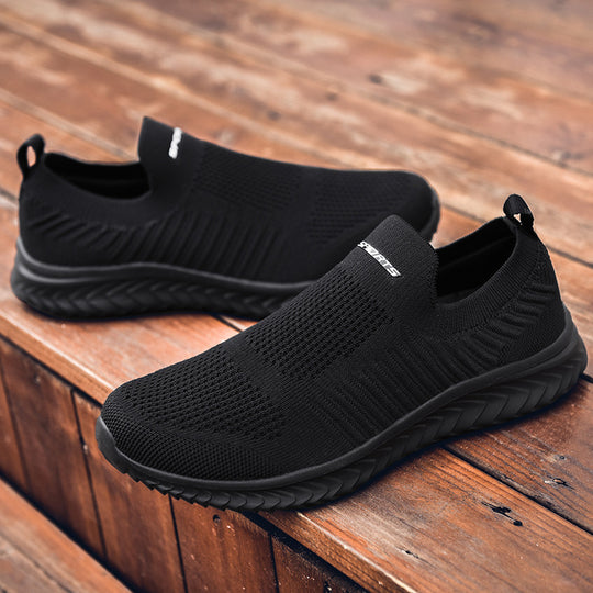 Damen Stretch-Sneakers mit atmungsaktiver Strickoberfläche EB