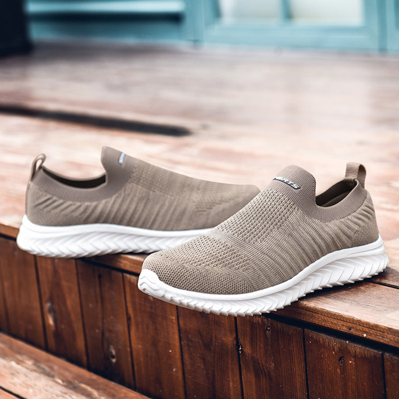 Damen Stretch-Sneakers mit atmungsaktiver Strickoberfläche EB