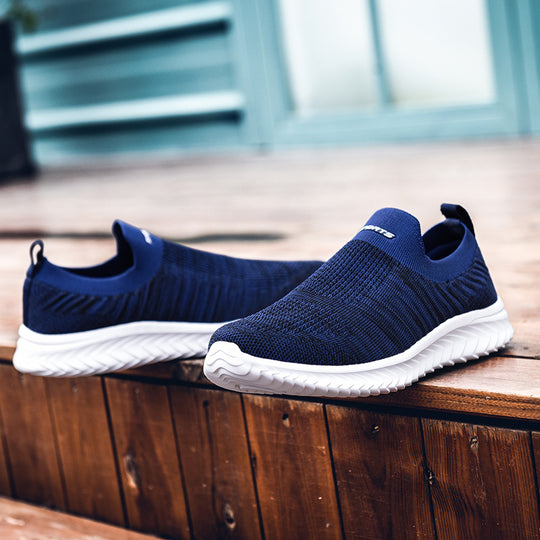 Damen Stretch-Sneakers mit atmungsaktiver Strickoberfläche EB