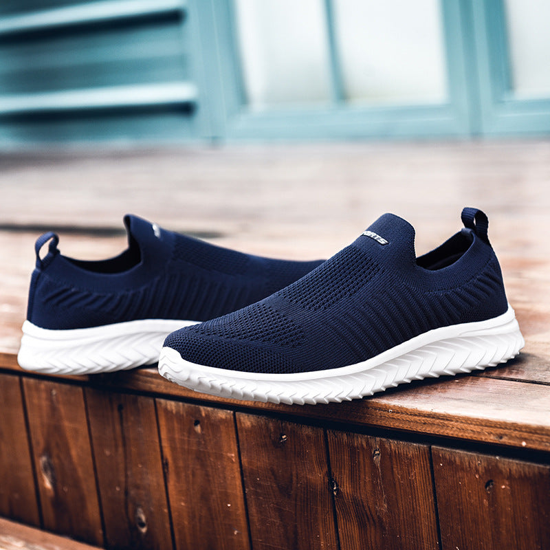 Damen Stretch-Sneakers mit atmungsaktiver Strickoberfläche EB