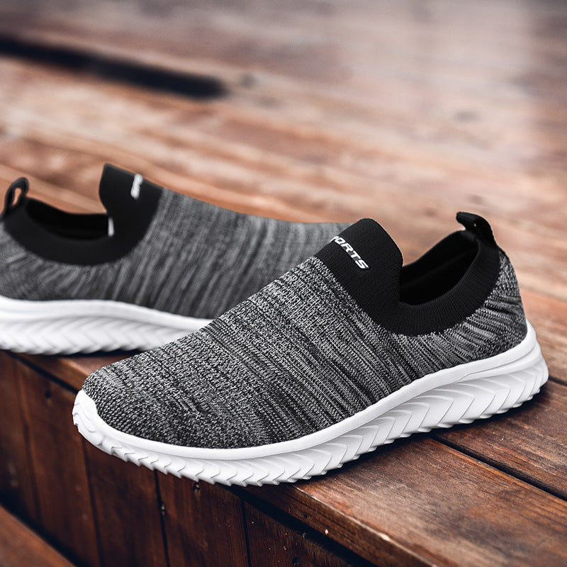 Damen Stretch-Sneakers mit atmungsaktiver Strickoberfläche EB