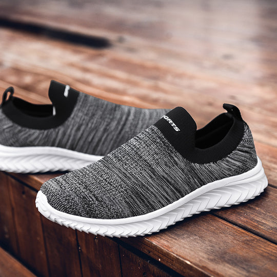Damen Stretch-Sneakers mit atmungsaktiver Strickoberfläche EB