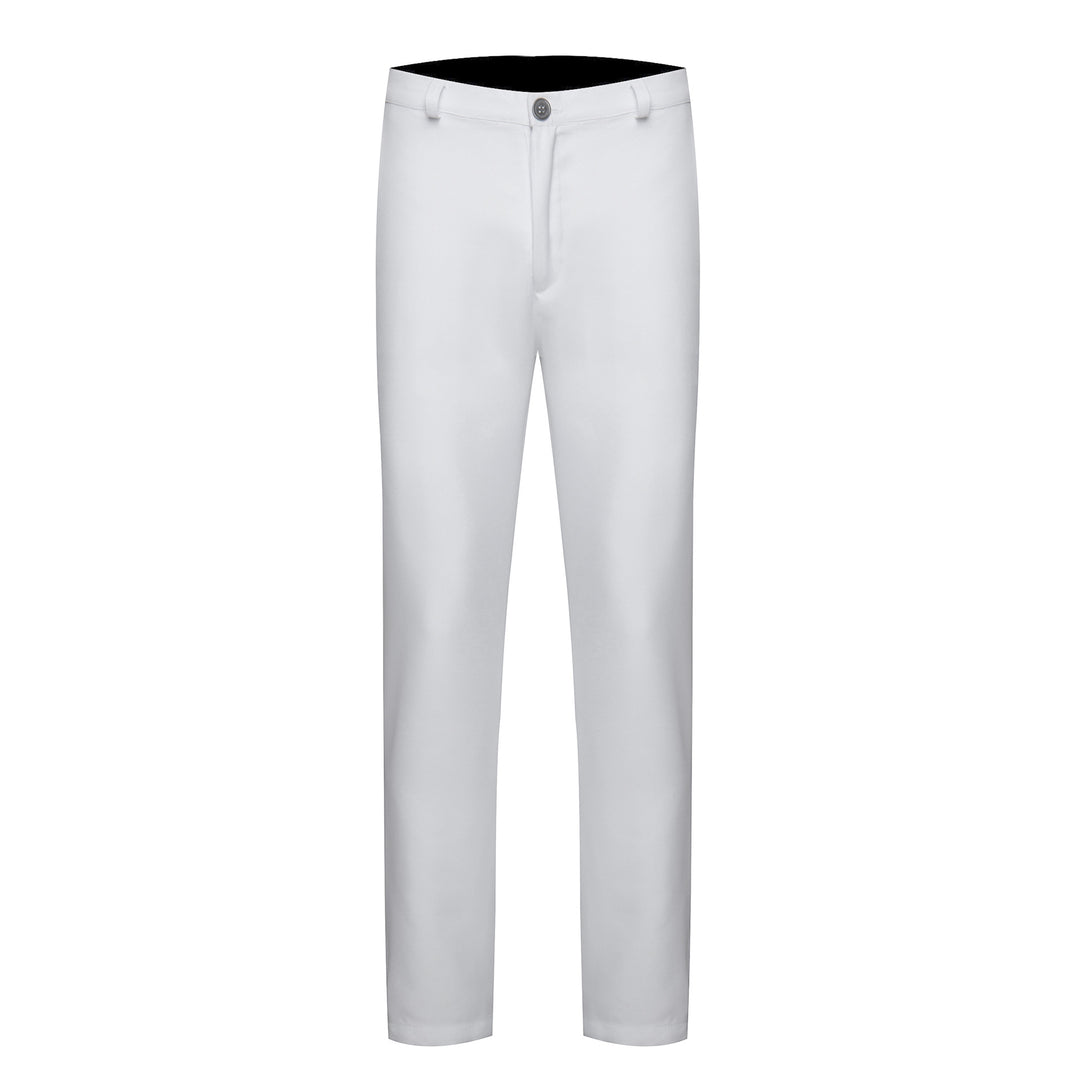 Herren elegante Chino-Hose mit schmalem Schnitt und atmungsaktivem Material EB