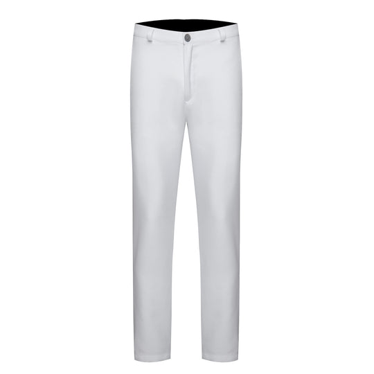 Herren elegante Chino-Hose mit schmalem Schnitt und atmungsaktivem Material EB