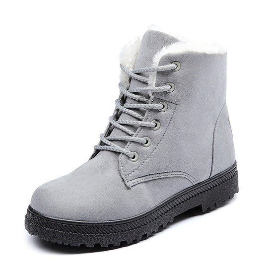 Stylische Schneestiefel mit Fellfutter EB EB