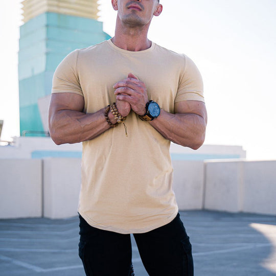 Herren Komfortables Fitness T-Shirt EB