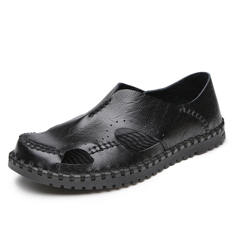Damen Komfortable Slip-On Sandalen mit atmungsaktiver Oberseite EB