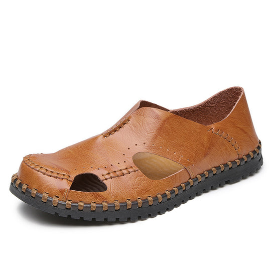 Damen Komfortable Slip-On Sandalen mit atmungsaktiver Oberseite EB