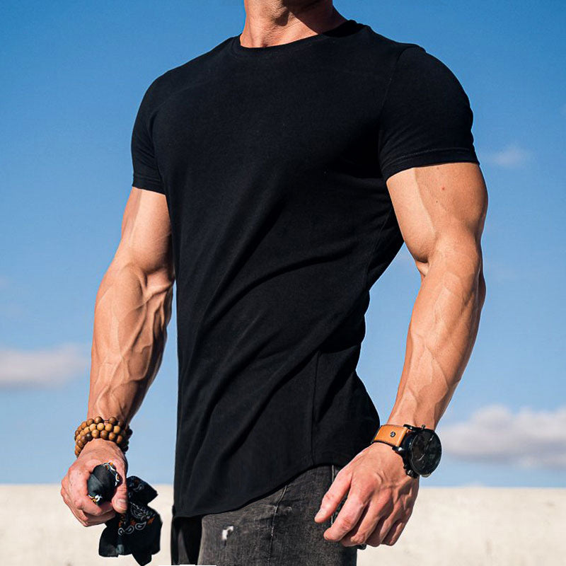 Herren Komfortables Fitness T-Shirt EB