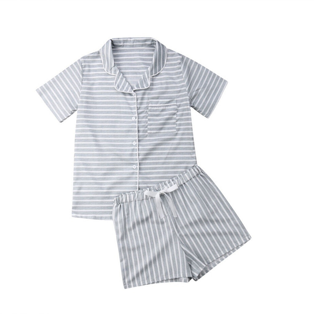 Damen Schlafanzug-Set mit Punkten und komfortablem Schnitt EB