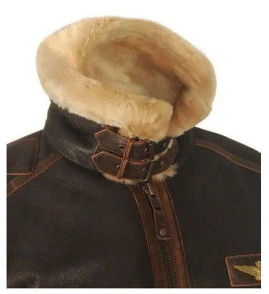 EB | Herren Vintage Lederjacke