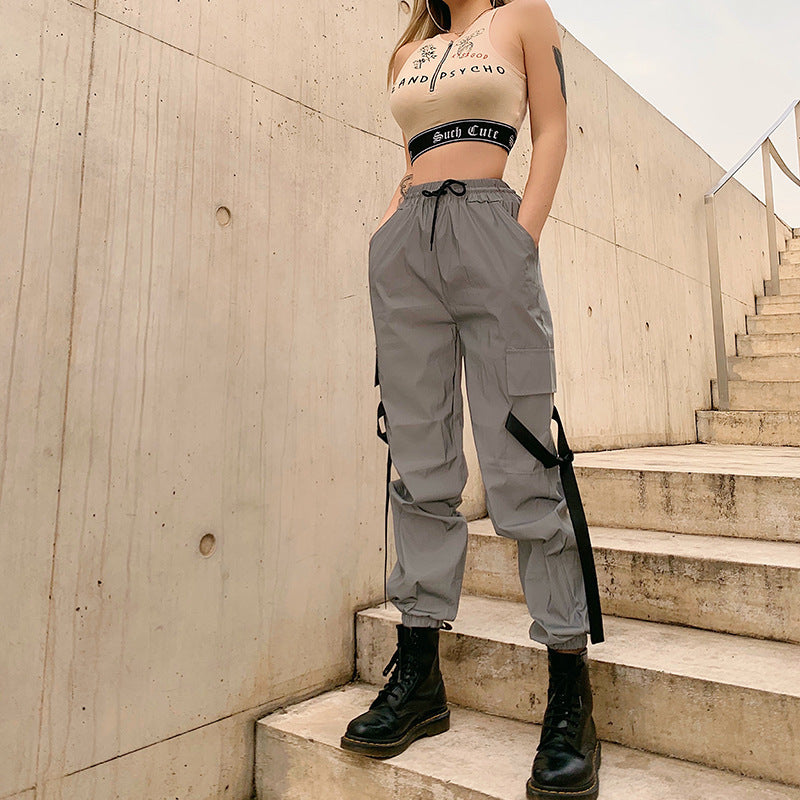 Damen moderne Cargo-Hosen EB