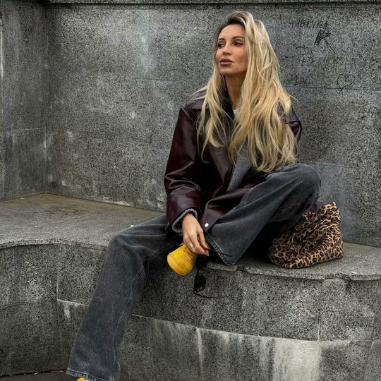 EB | Elegante Lederjacke
