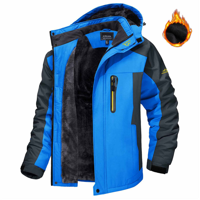 EB | Stilvolle, Warme Winterjacke für Männer