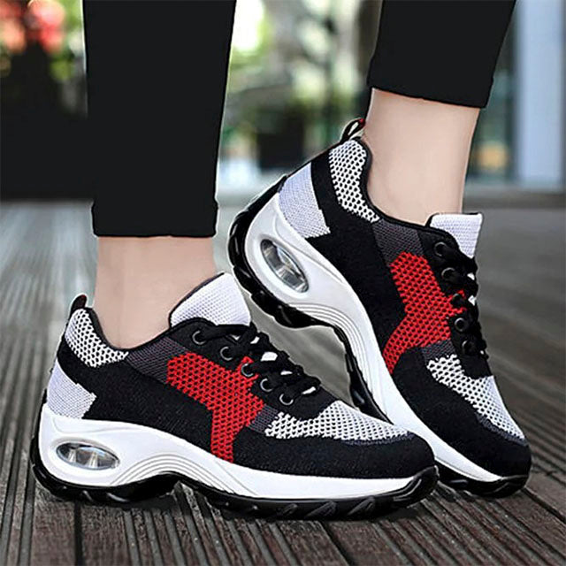 Atmungsaktive Farbblock-Sneaker EB