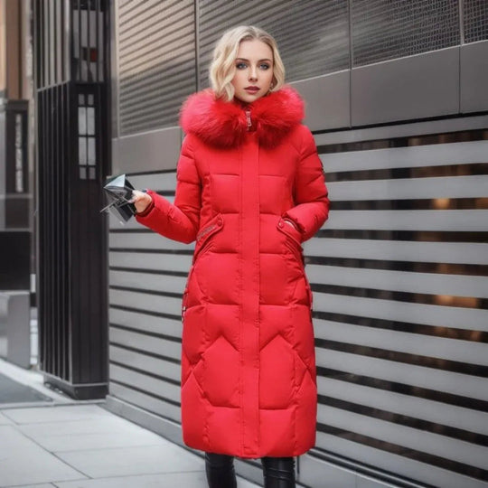 EB | Damen Winter Parka Jacke - Lange