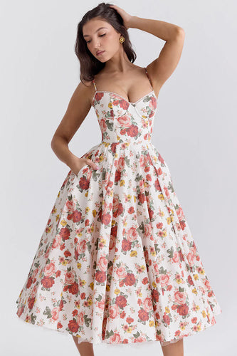 EB | Kleid Aus Satinmaterial Für Damen
