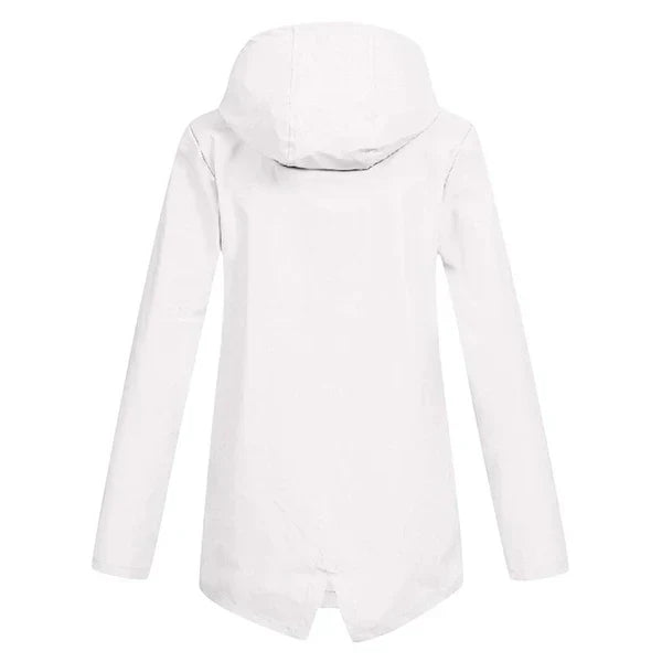 EB | Trendy Damen Regenjacke mit Kapuze