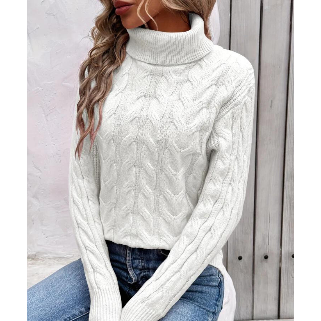 EB | Klassischer Eleganter Rollkragenpullover