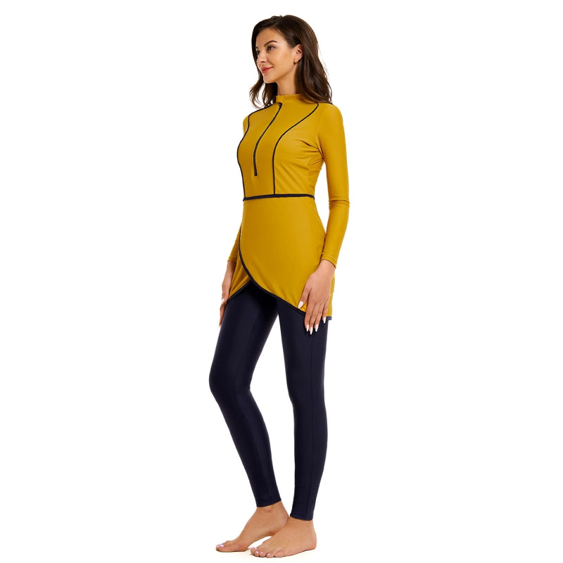 EB | 3 Teile Set Halal Bademode Badeanzug Burkini Badeoutfit
