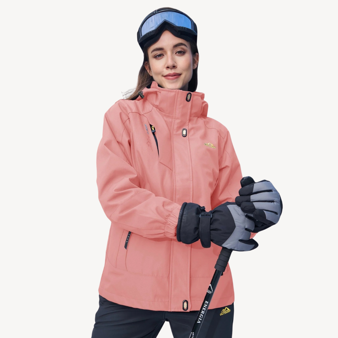 EB | Damen 3-In-1 Wasserdichte Skijacke