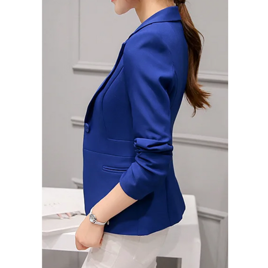 EB | Eleganter Damen Blazer mit Langen Ärmeln Perfekt für Die Arbeit