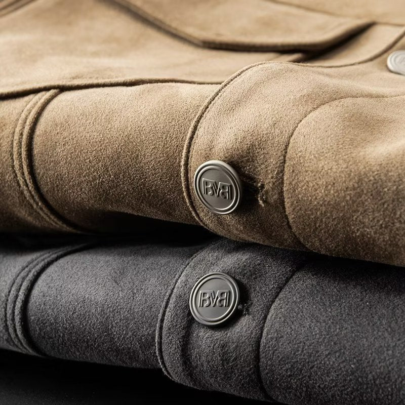EB | Klassische Wildlederjacke für Männer
