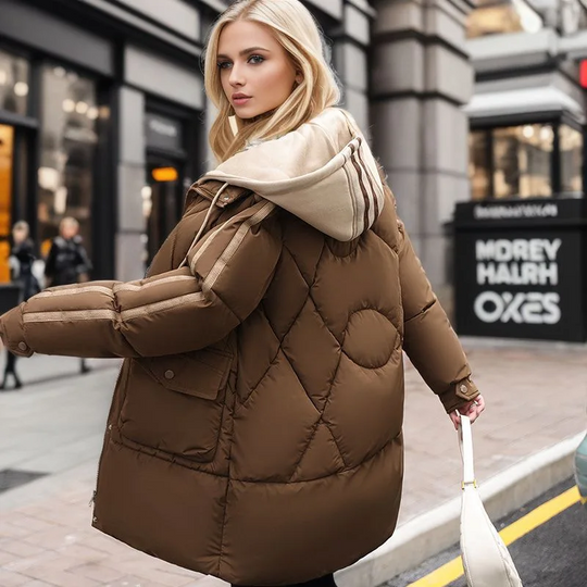 EB | Steppmantel Stil und Wärme
