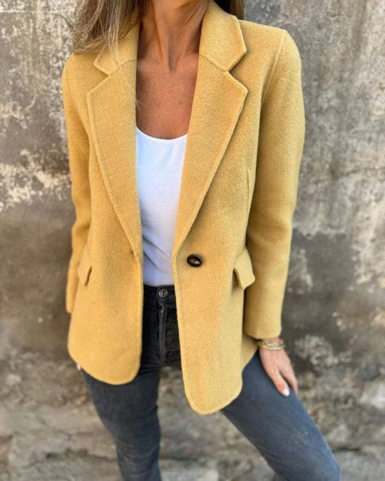 EB | Klassische, Leicht Taillierte Jacke für Damen