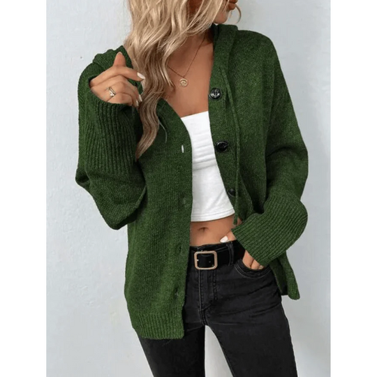 EB | Strick-Cardigan mit Knöpfen für Damen