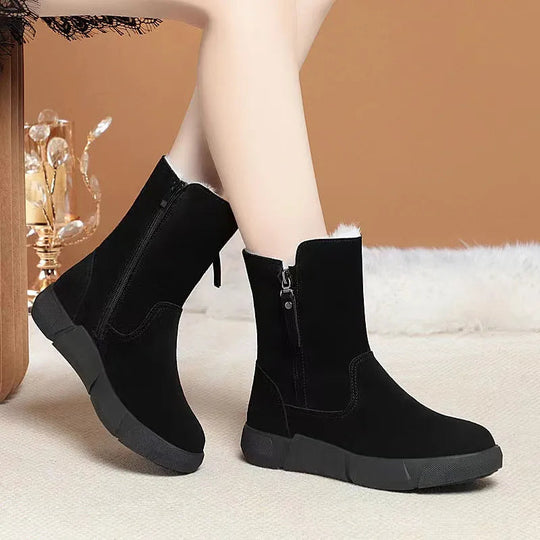 Stylische orthopädische Winterboots in Mid-Calf-Länge EB EB