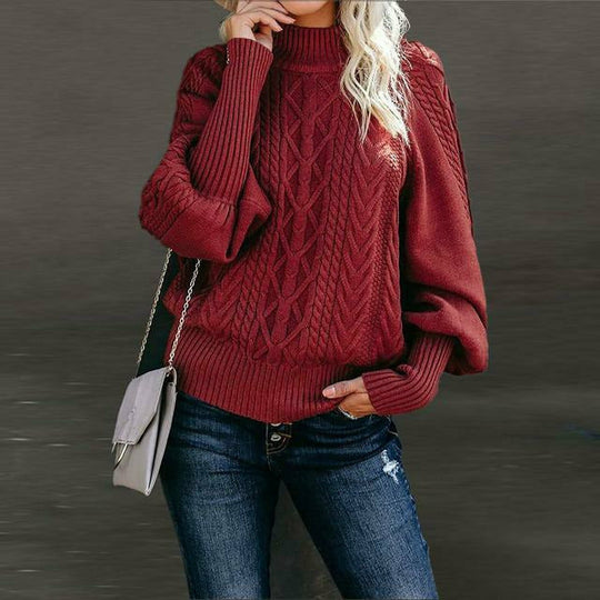 EB | Fester Strickpullover im Klassischen Stil