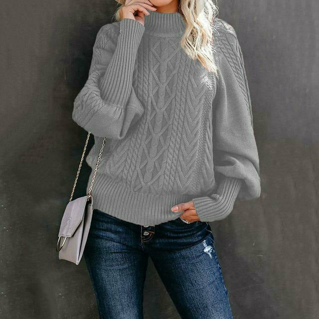 EB | Fester Strickpullover im Klassischen Stil