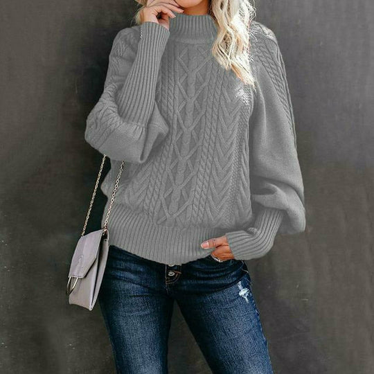 EB | Fester Strickpullover im Klassischen Stil