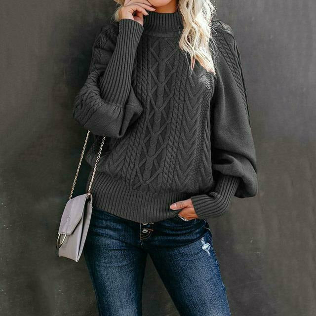 EB | Fester Strickpullover im Klassischen Stil