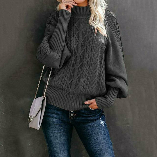 EB | Fester Strickpullover im Klassischen Stil