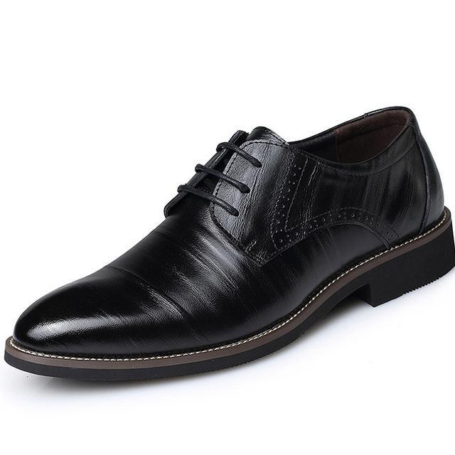 Herren Schnürschuhe mit klassischen Details EB