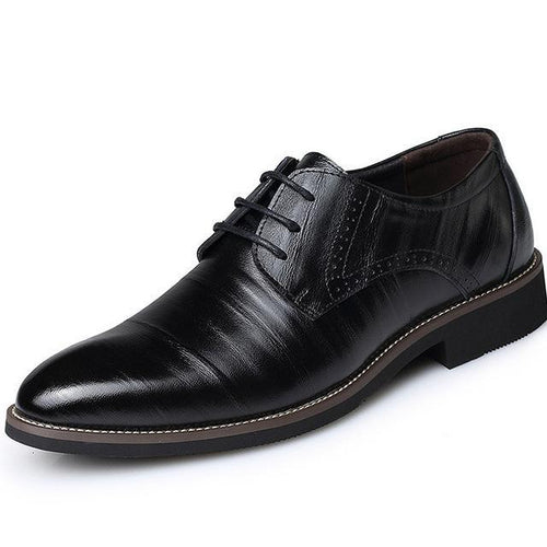Herren Schnürschuhe mit klassischen Details EB