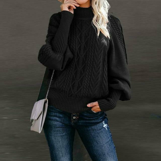 EB | Fester Strickpullover im Klassischen Stil