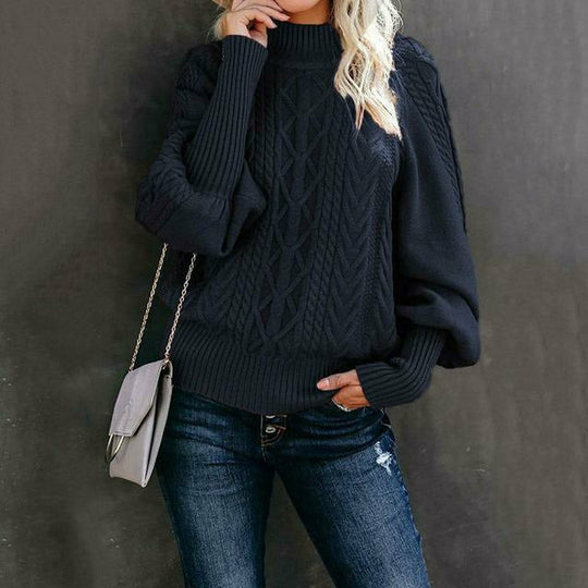 EB | Fester Strickpullover im Klassischen Stil