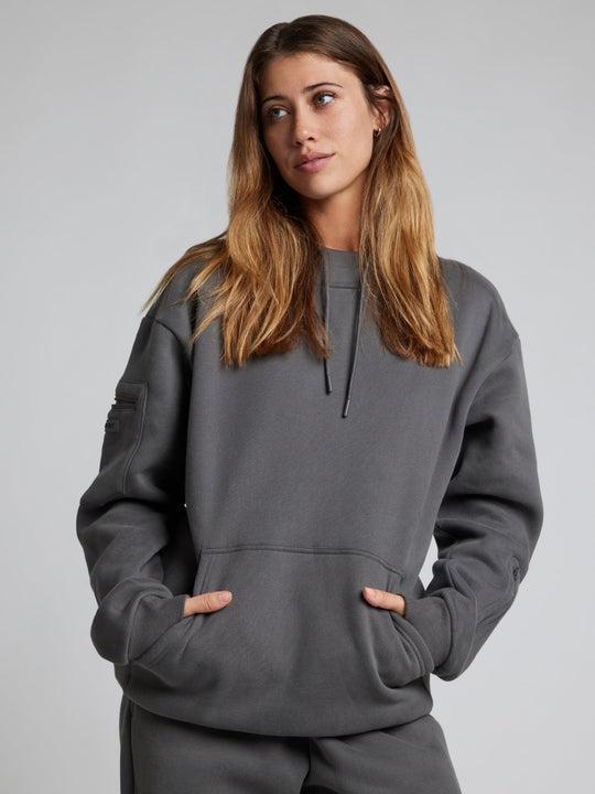 EB | Bequemer Reise-Hoodie mit Flugmodus-Grafik